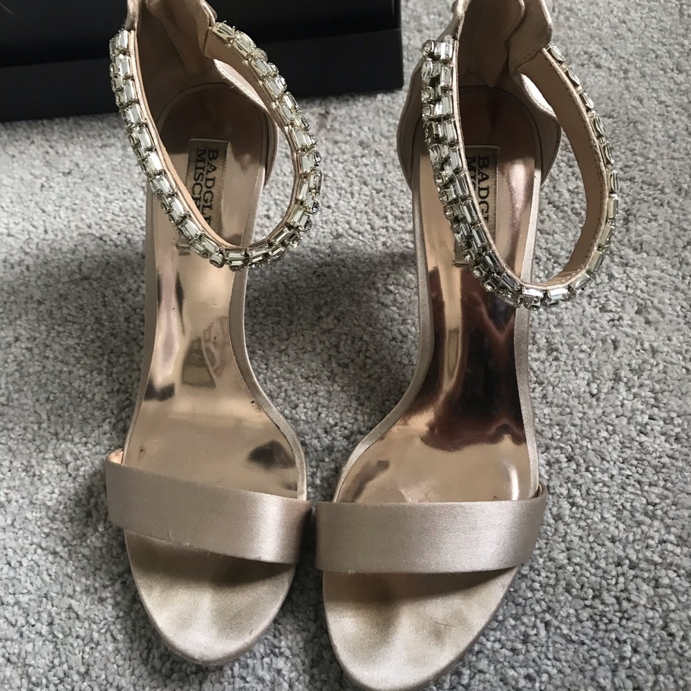 Badgley Mischka heels Sz 7.5